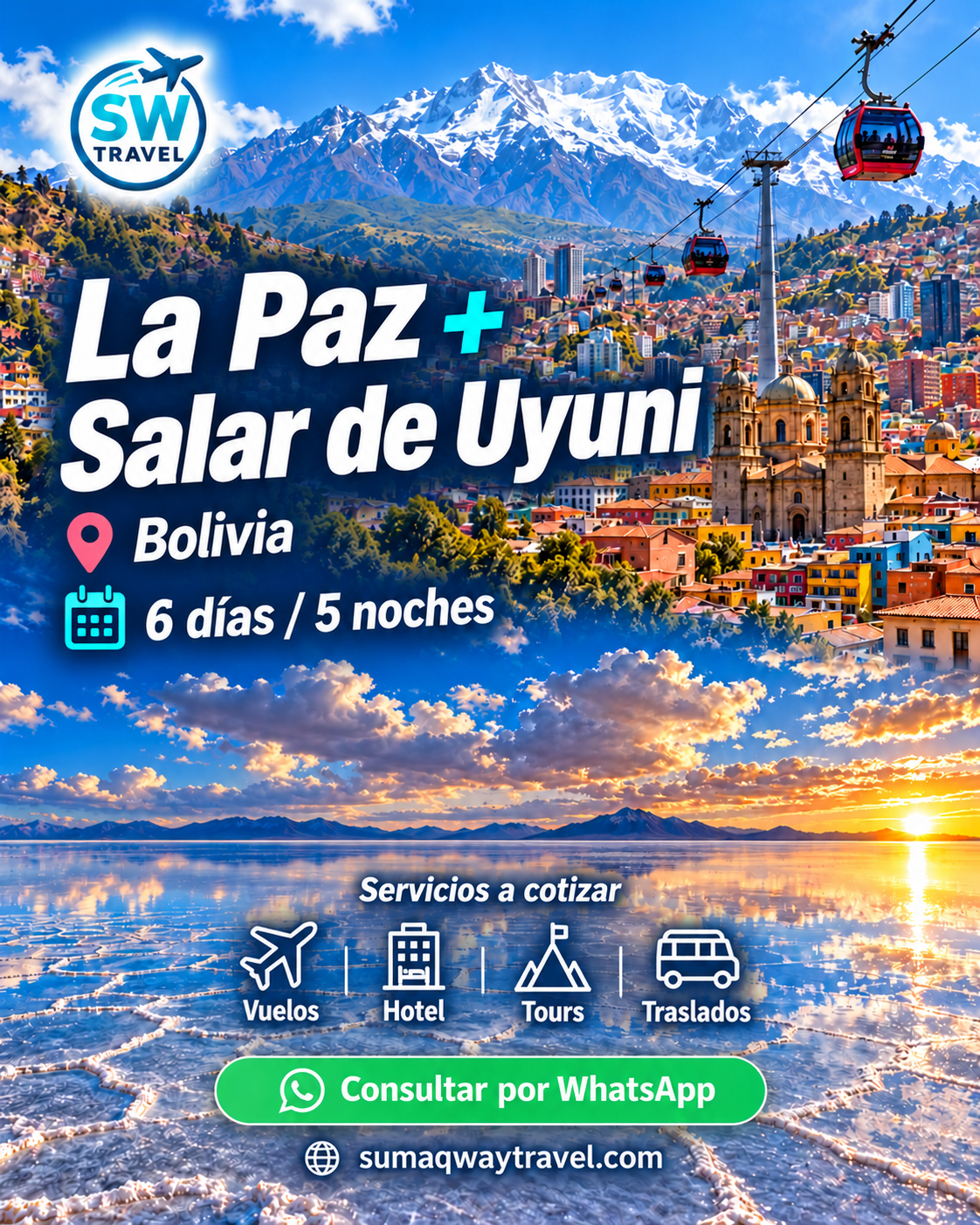 La Paz + Salar de Uyuni