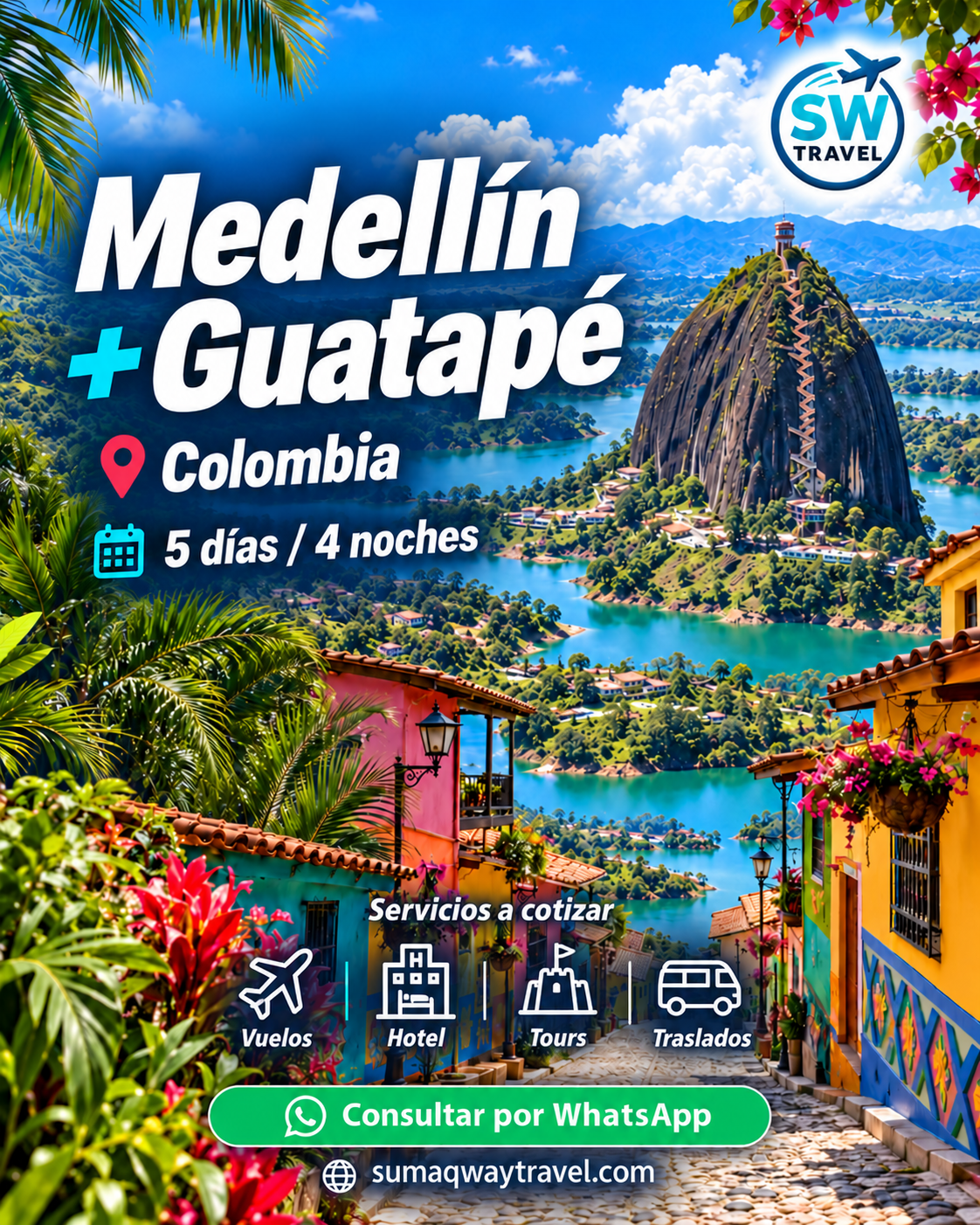Medellín y Guatapé