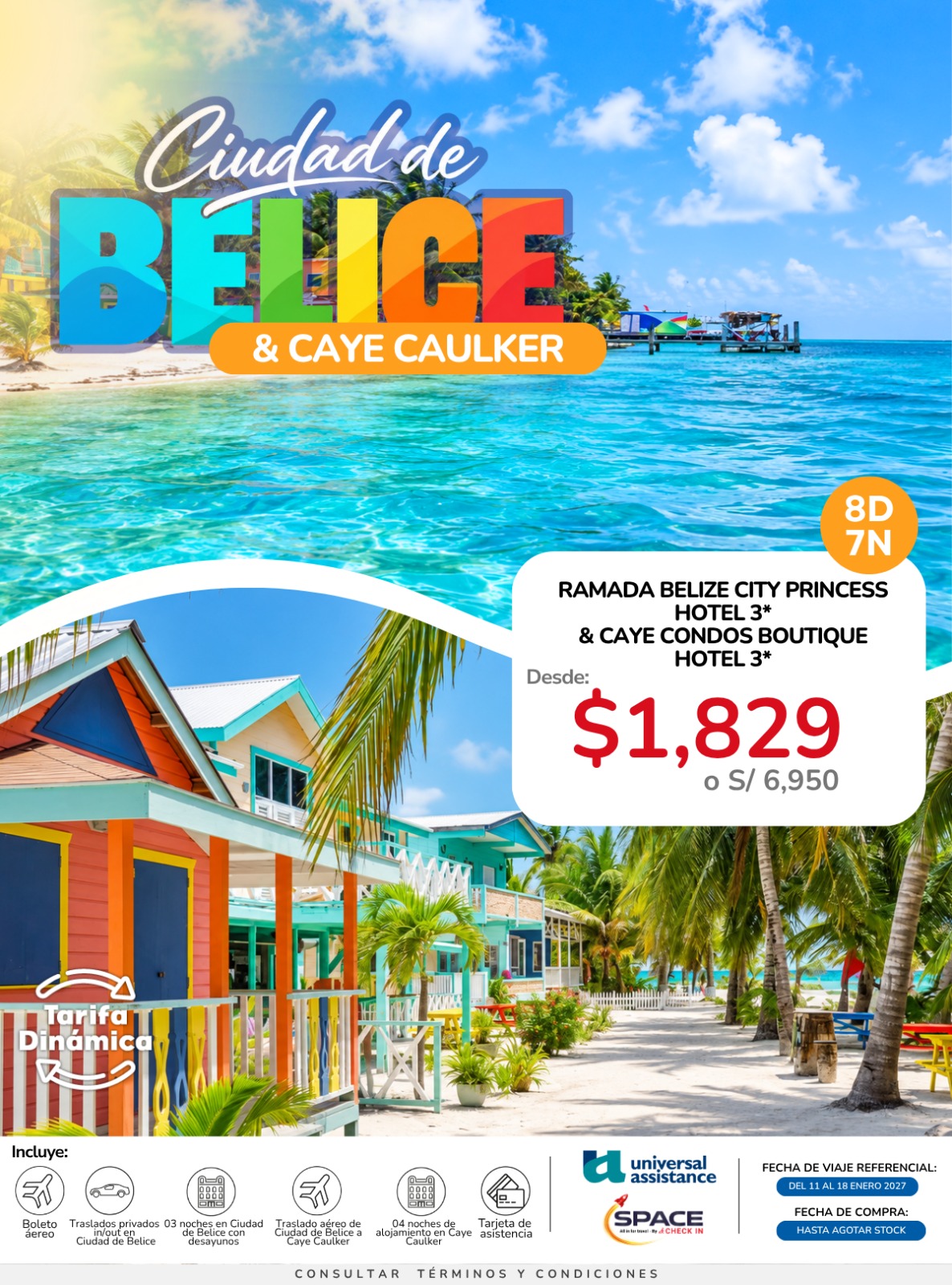 Belice y Caye Caulker