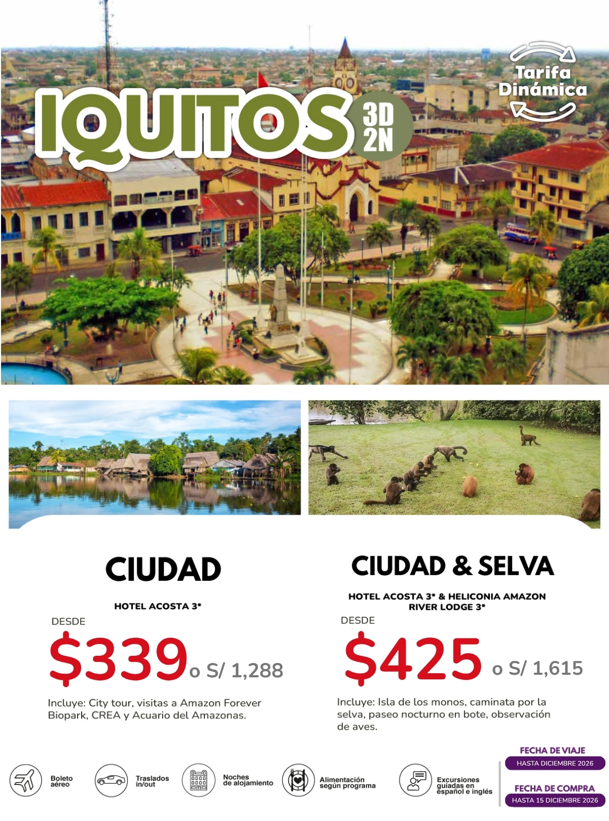 Iquitos · ciudad y selva