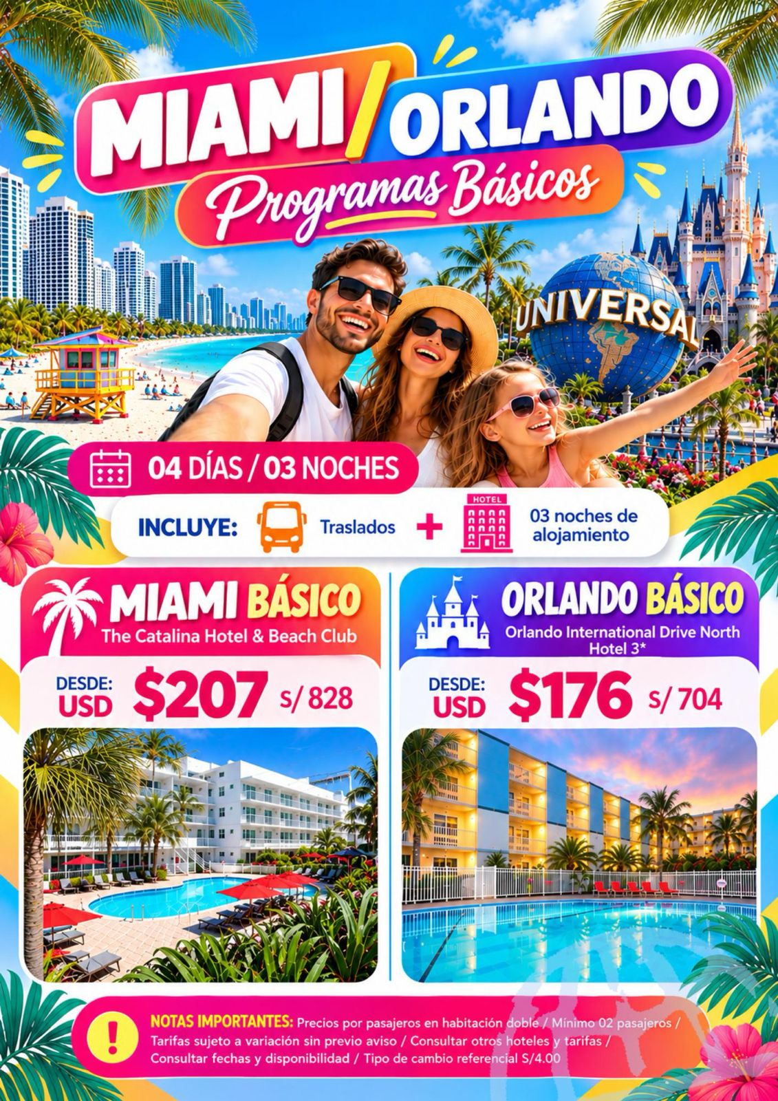 Miami y Orlando