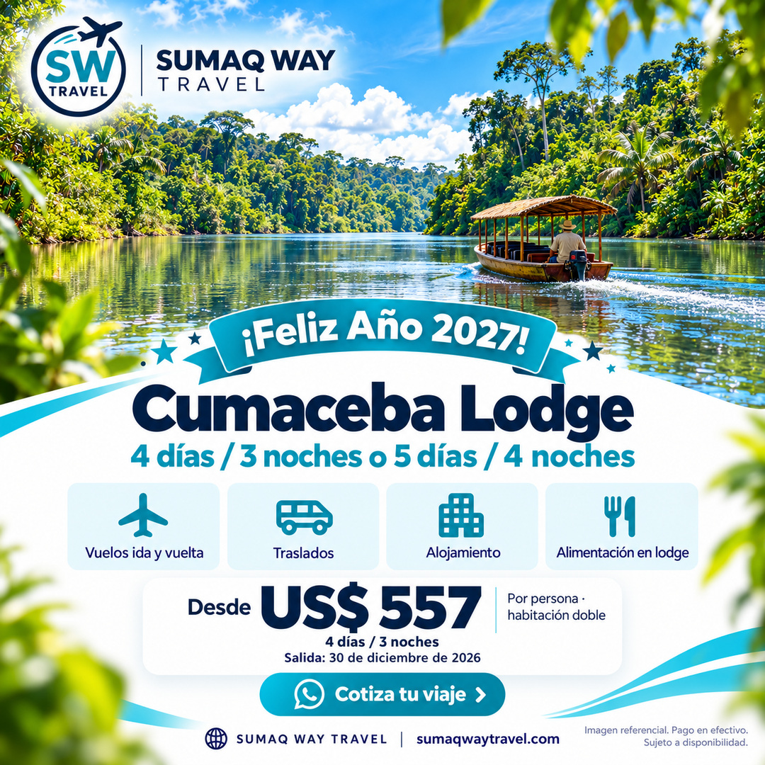 Cumaceba lodge ano nuevo 2027