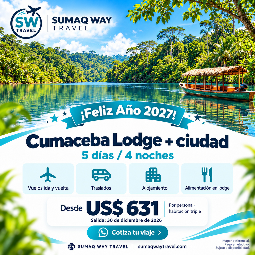 Cumaceba lodge ciudad ano nuevo 2027