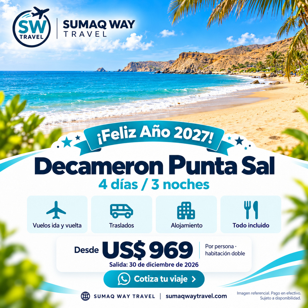 Decameron punta sal ano nuevo 2027