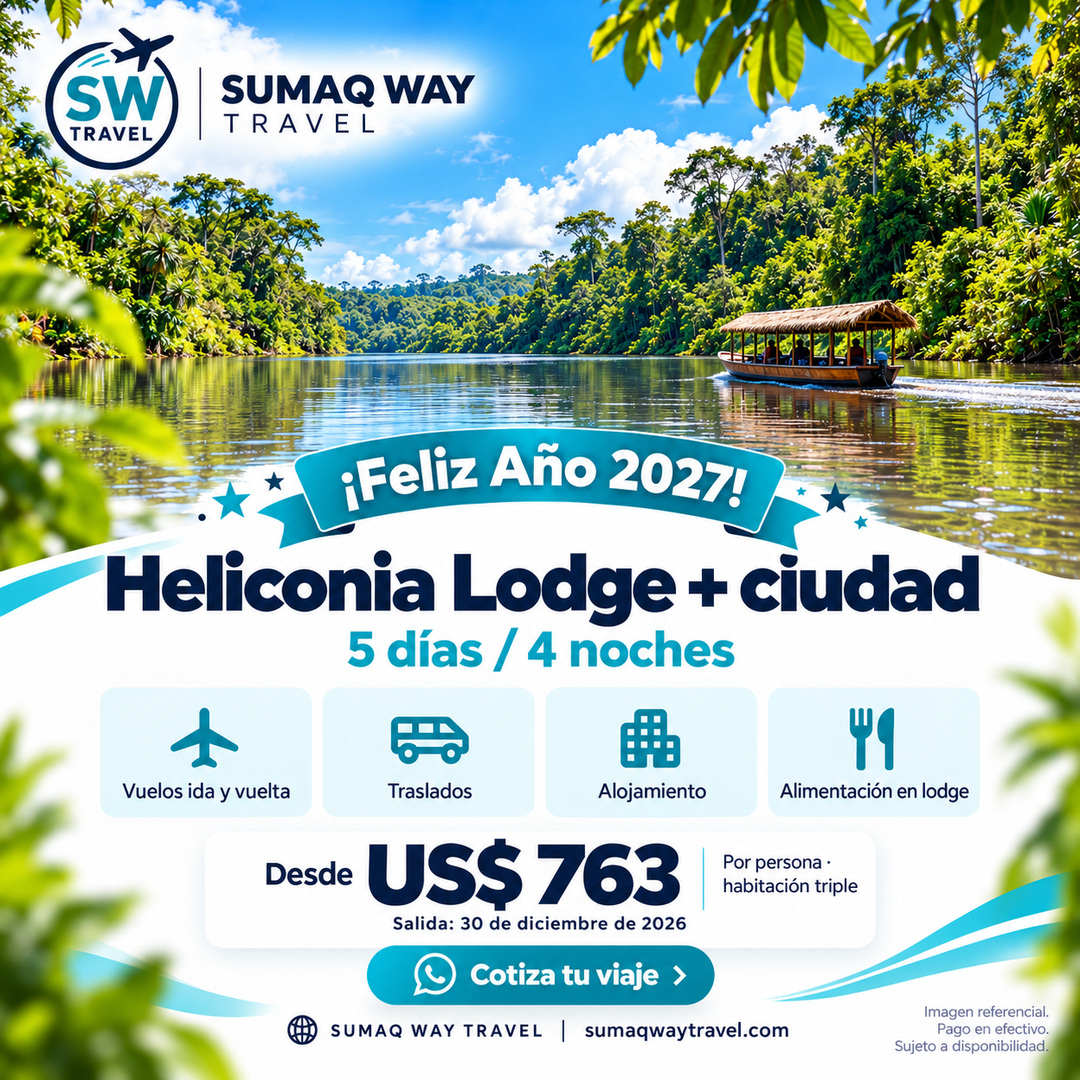 Heliconia lodge ciudad ano nuevo 2027