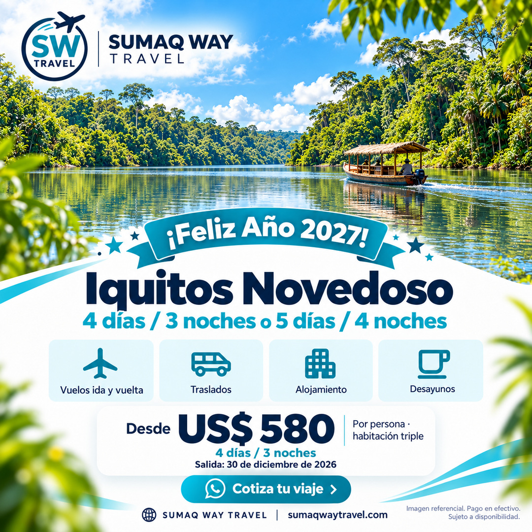 Iquitos novedoso ano nuevo 2027