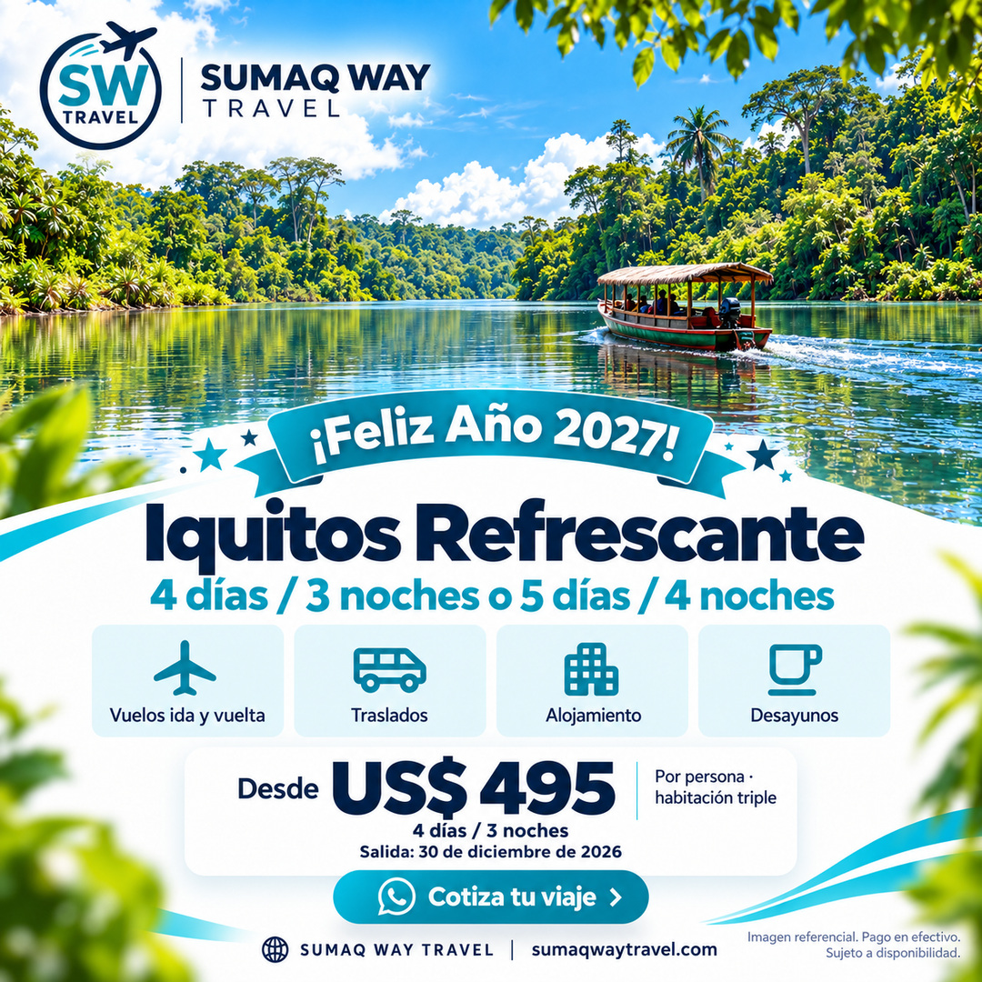 Iquitos refrescante ano nuevo 2027