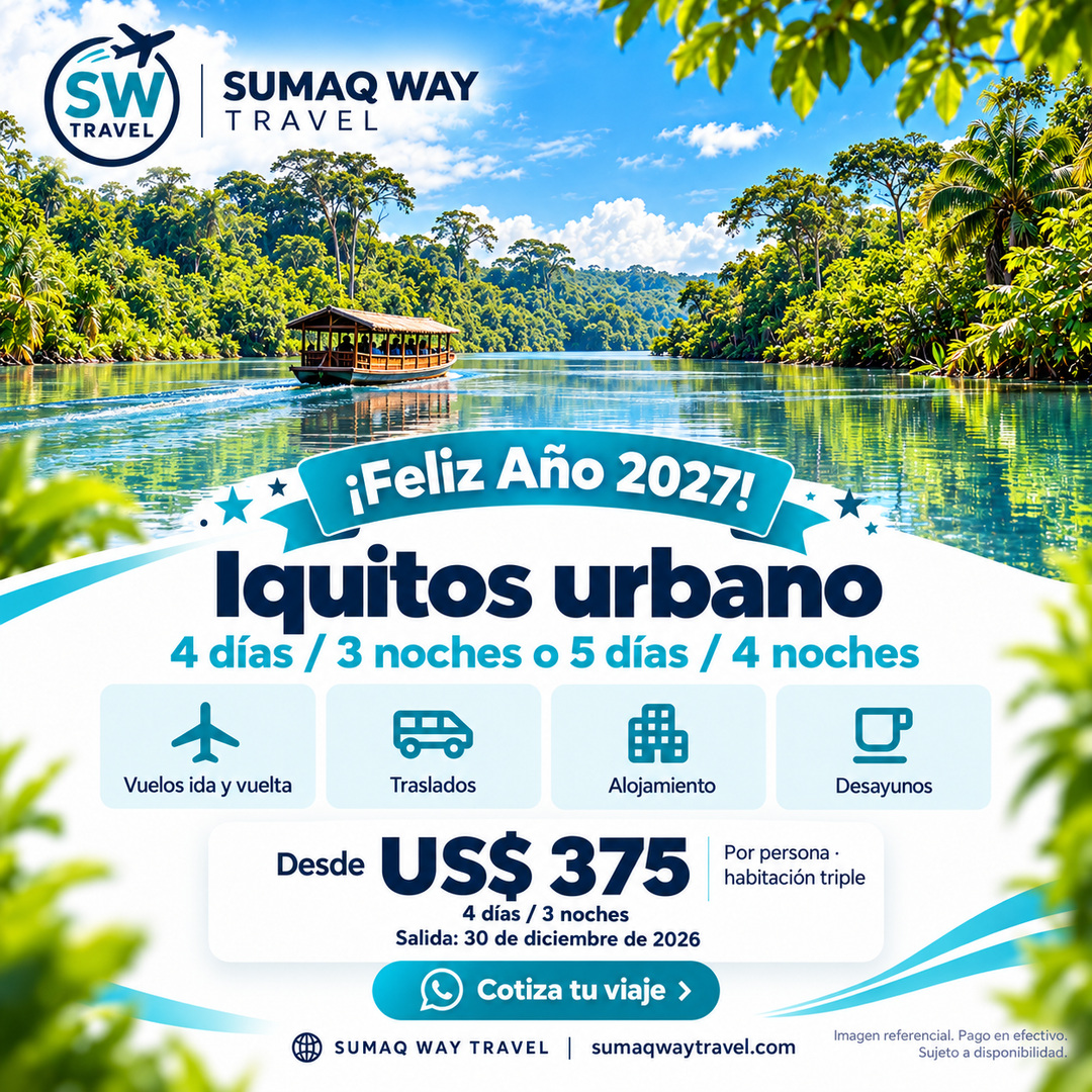 Iquitos urbano ano nuevo 2027