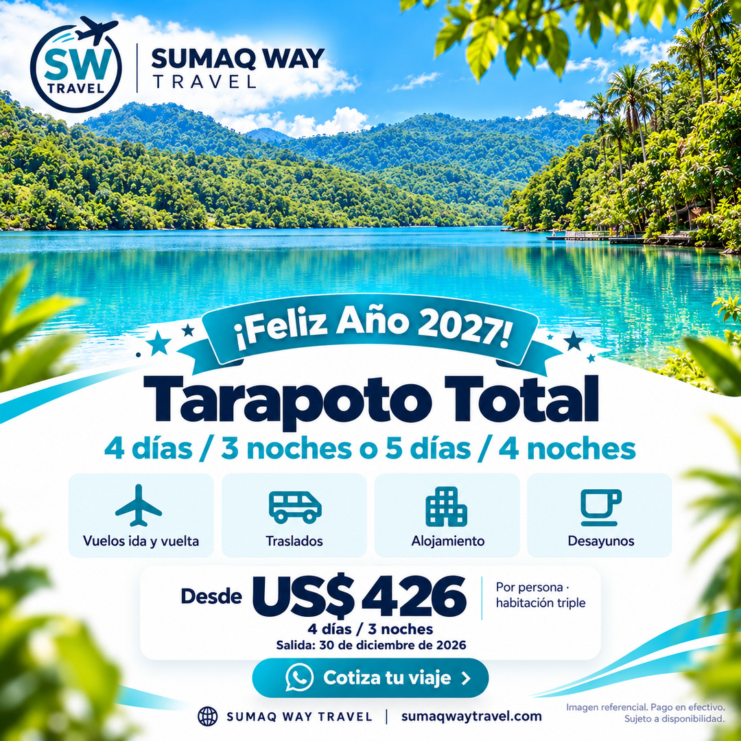 Tarapoto total ano nuevo 2027